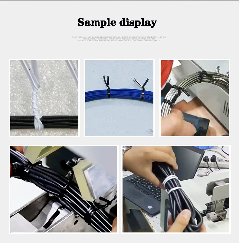 Cable Binding Machine, Usb Data Cable Binding Machine, Coreless Cable Tie Tying Machine 