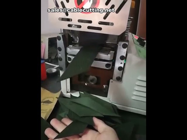 Fully Automatic Cold And Hot Sticky Ribbon Elastic Cutting Machine,lastic Cutting Machine,Sticky Cut