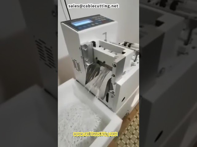 Automatic computer pipe cutting machine heat shrinkable pipe cutting machine cutting machine