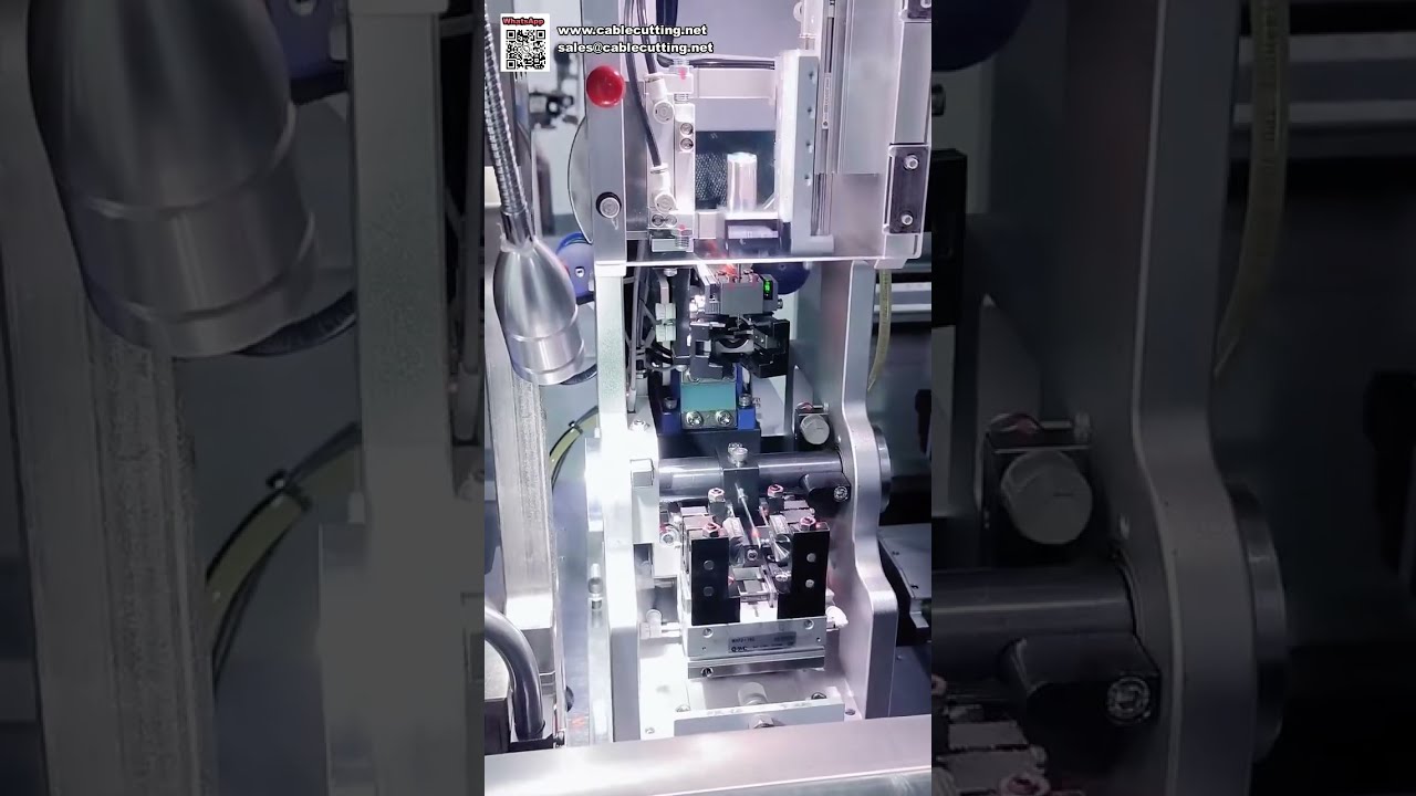 High Precision Auto Terminal Crimping and Waterproof Plug Seal Insertion Machine