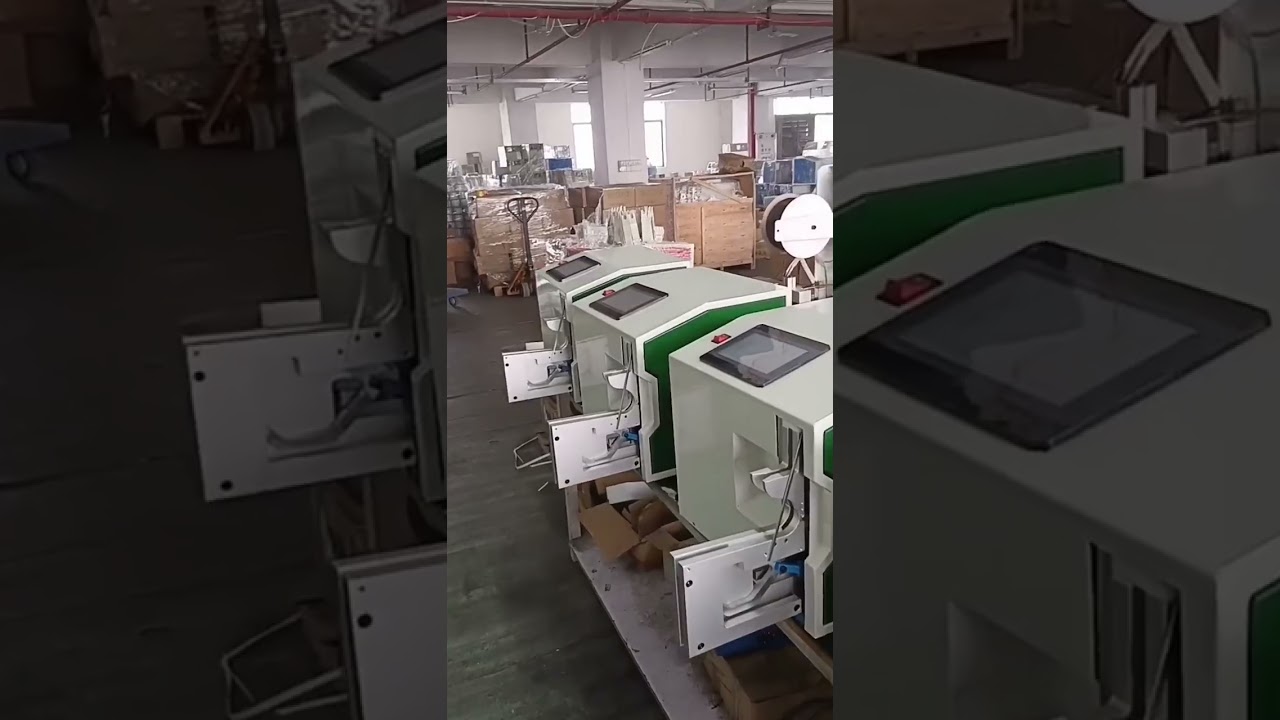 Μηχανή Δέσμευσης Καλωδίων Μεγάλης Διαμέτρου #εργοστάσιο #μηχανή