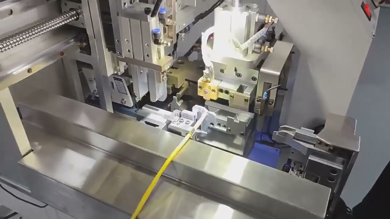 automatic riveting press for crystal heads machine SJM01