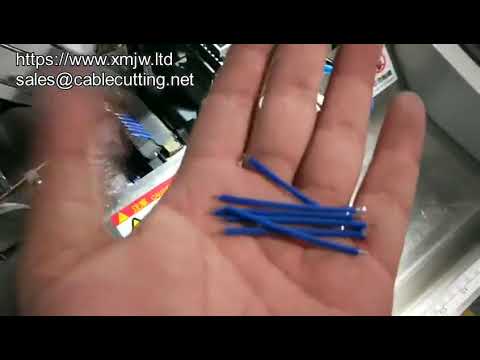 High Accuracy Automatic Cable Wire Double Ends Cutting And Stripping And Twisting And Tinning Machin