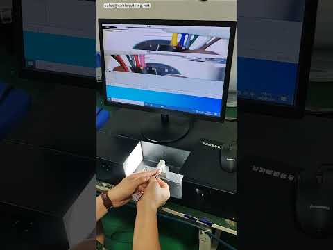 Dual Camera Wire Sequence and Color Tester Ensures 100% Outgoing Quality #factory #machine