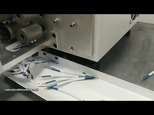Automatic Wire Cutter And Stripper Twisting Machine