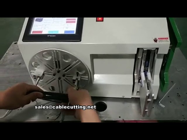 Μηχανή Περιτύλιξης & Δέσμευσης Καλωδίων | Βίντεο Δοκιμής για Πελάτη από ΗΠΑ