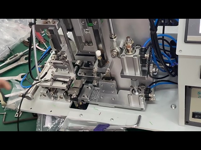 Ημιαυτόματη Μηχανή Συγκόλλησης Καλωδίων PCB-USB | Απογύμνωση, Κοπή, Συγκόλληση