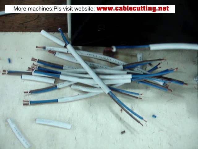Flat cable double layer  Stripping and Cutting machine (WPM-09P) for stripping inner and outer layer