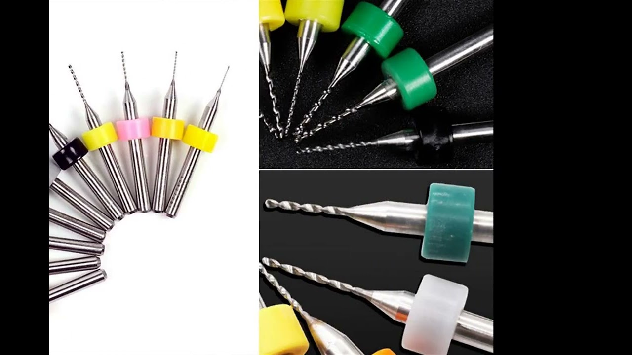 Τρυπάνι PCB 1,1mm από Καρβίδιο Βολφραμίου για CNC Φρέζα - Υψηλής Αντοχής Κοπτικό Εργαλείο