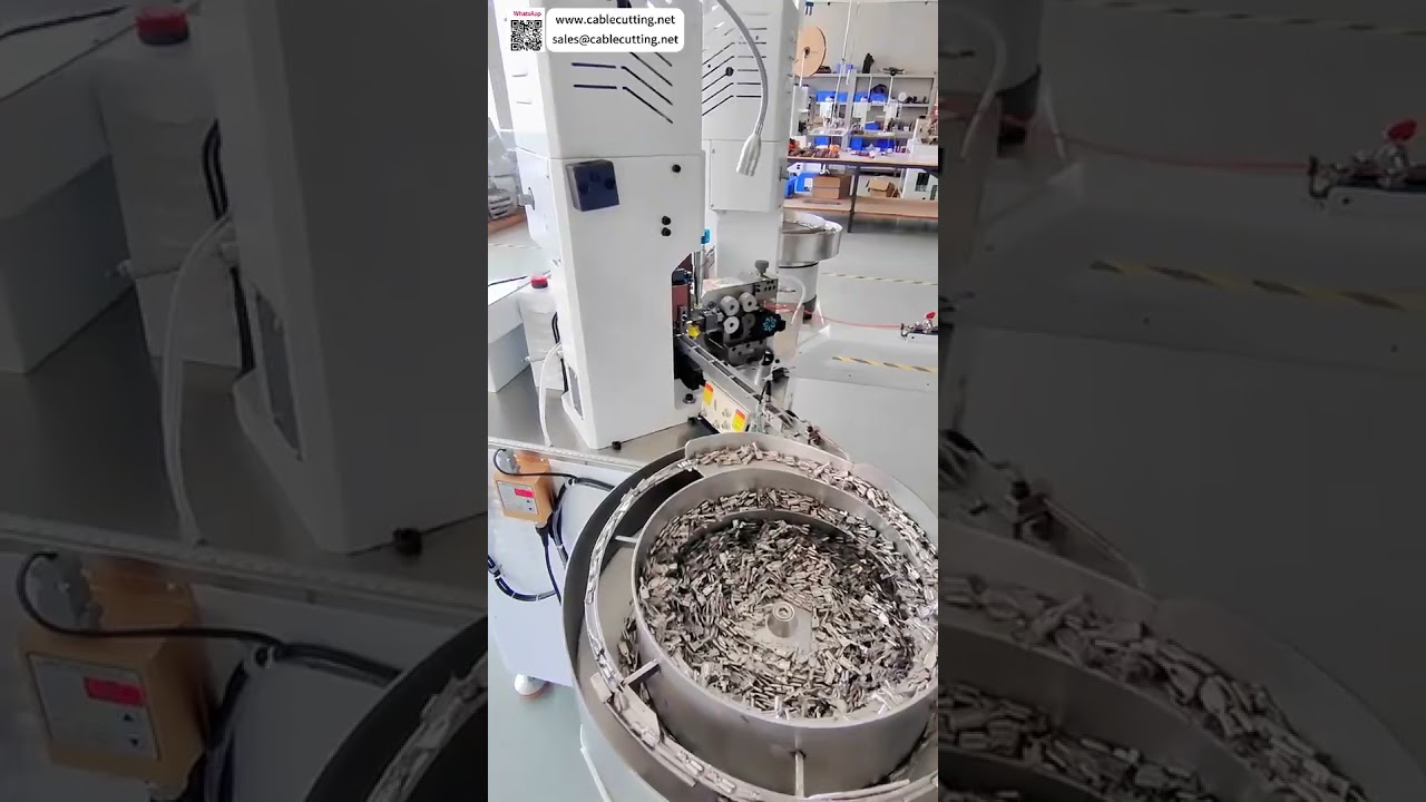 Cost Effective Fully Auto Loose Terminal Wire Harness Processing Machine  Cable Assembly Eq