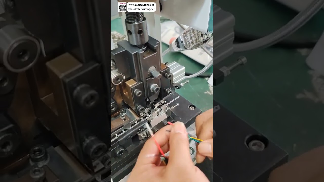 Wire Stripping and Terminal Crimping Machine  Professional Reliable Fast Wire Harness Tool