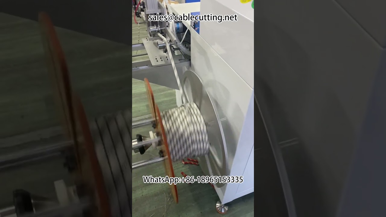 Μηχανή Μέτρησης Μέτρων και Περιέλιξης Σχοινιού Ασφαλείας #SafetyRope #Rewinder #WindingMachine #WireAndCable