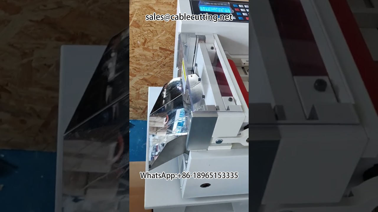 Αυτόματη μηχανή κοπής σωλήνων υπολογιστή #μηχανή κοπής θερμοσυστελλόμενων σωλήνων #κοπή πλεγμένης χάλκινης ταινίας