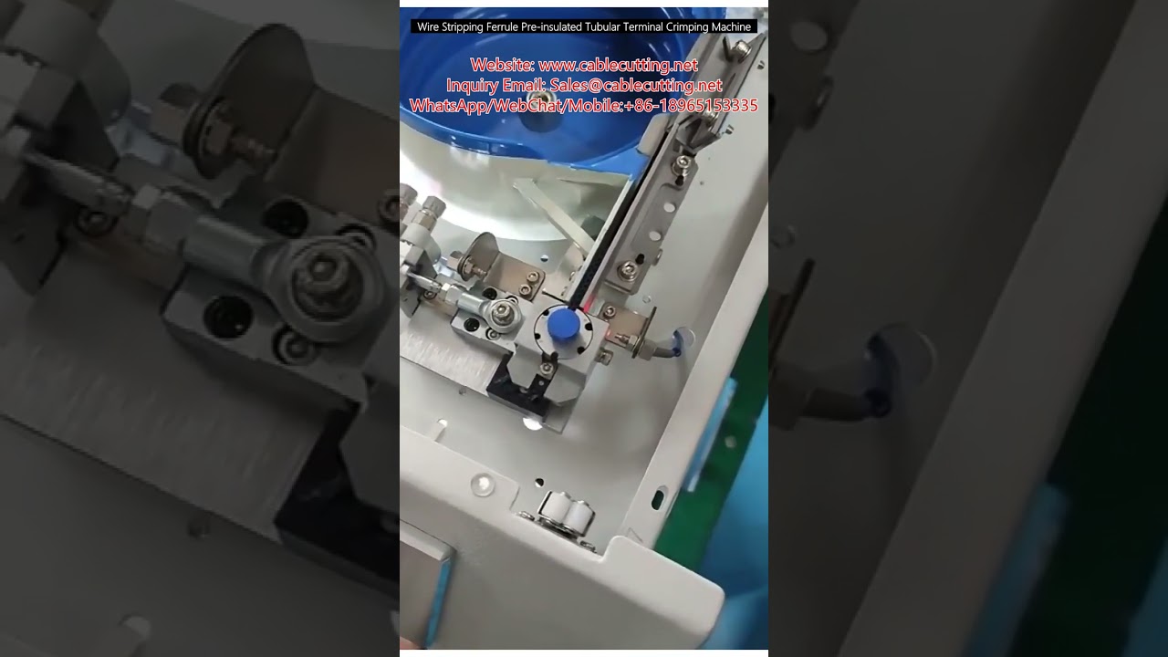 Μηχανή Απογύμνωσης Καλωδίων και Κρίπωσης Προμονωμένων Σωληνωτών Ακροδεκτών