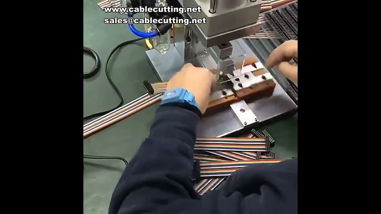 Μικρή πνευματική μηχανή crimping IDC - Πολυπαράλληλη crimping ακροδεκτών καλωδίων