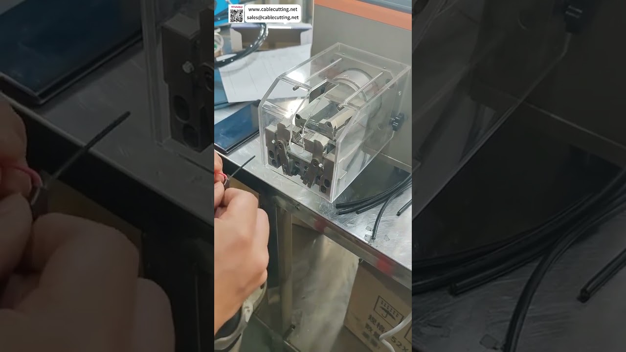 Coaxial Cable Stripping Machine  High Precision Multi Layer Wire Cutting & Peeling Tool