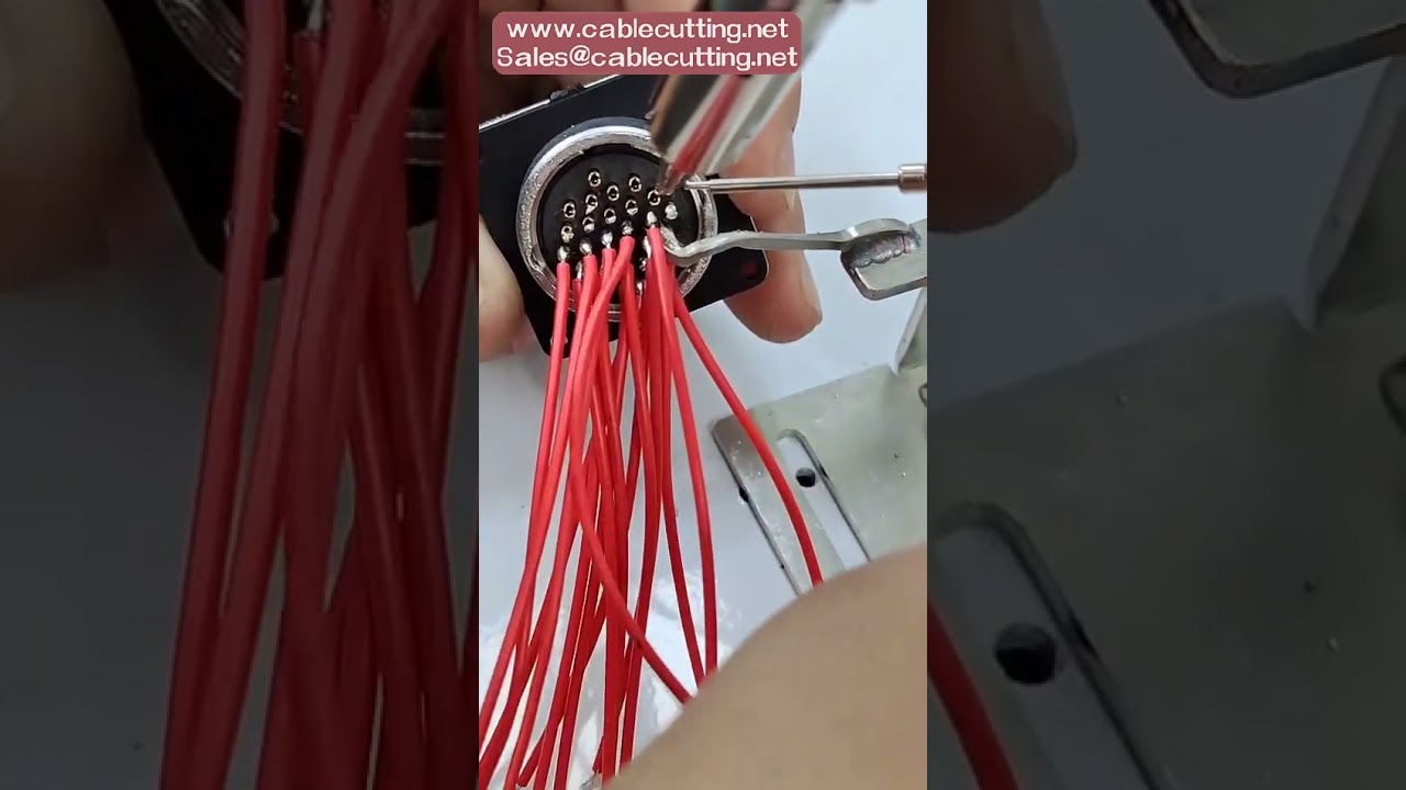 Ημιαυτόματη Μηχανή Συγκόλλησης USB για PCB, VGA, DP, Mini Din Connector