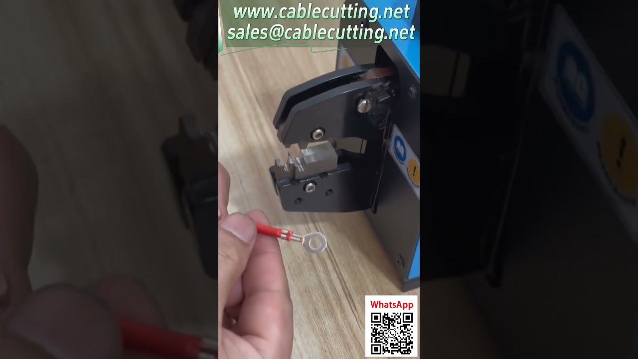 電氣動端子壓接機  客製化服務 #端子線加工