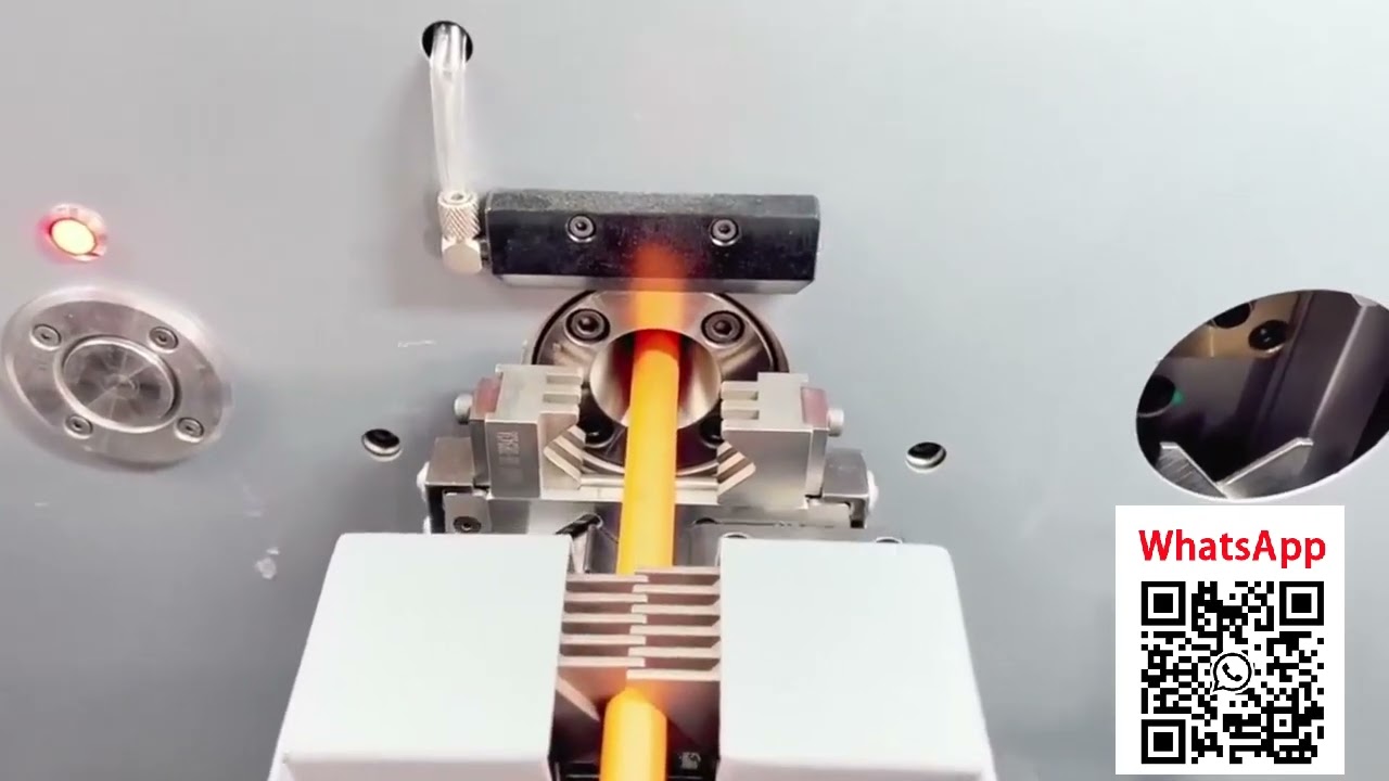 Wire Stripping, Braid Cutting & Folding Machine Automation Equipment