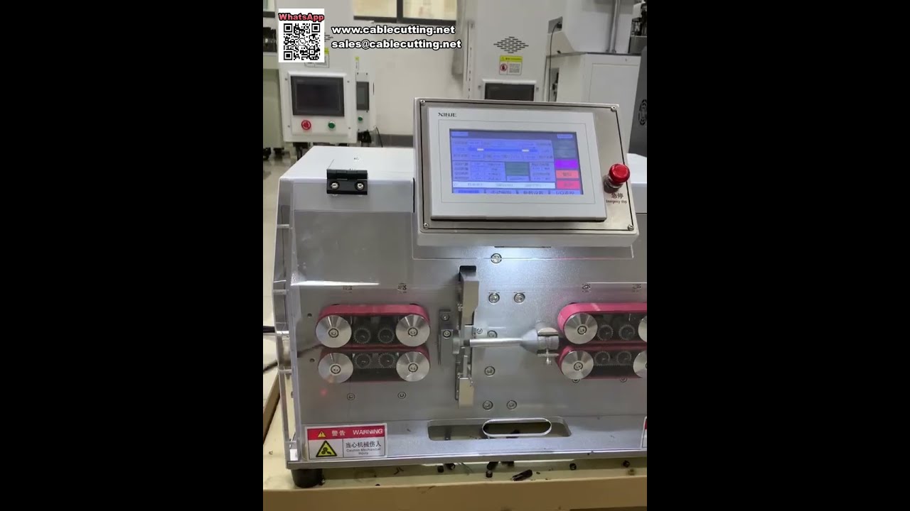 Computerized Automatic Wire Cutting Machine One Click Setup Stable Fast Cable Processing