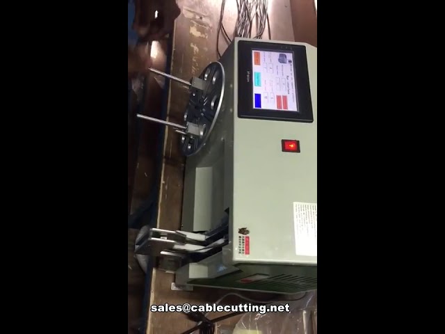 Semi auto wind and tie machine