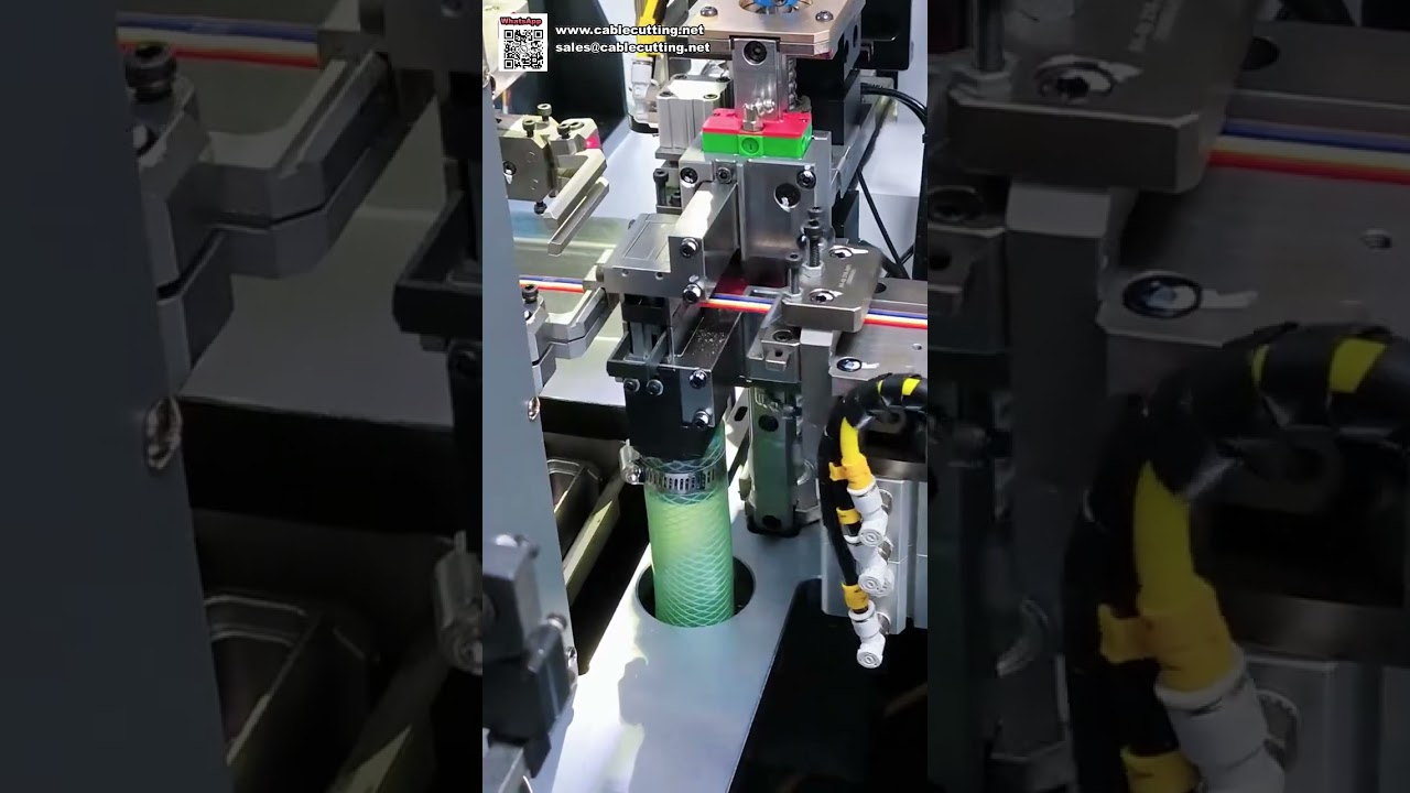 Fully Automatic Wire Cutting Stripping and Terminal Crimping Processing Machine