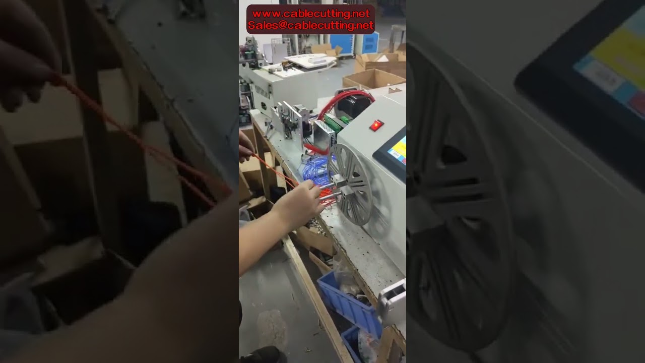 Μηχανή Δέσμευσης και Τακτοποίησης Καλωδίων PVC | Αυτόματο Μηχάνημα Περιτύλιξης Καλωδίων