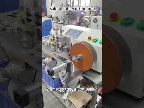 Αυτόματη μηχανή κοπής και περιέλιξης συρμάτων με ταξινόμηση και μέτρηση μήκους | Αυτοματισμός #επεξεργασίασυρμάτων #περιέλιξη #αυτόματηκοπή