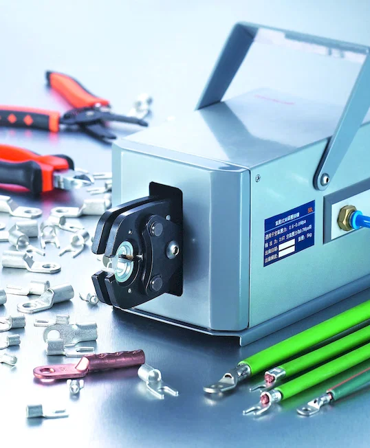 Πνευματικό Πτύχωσης ακροδεκτών Μηχανή WPM-50L