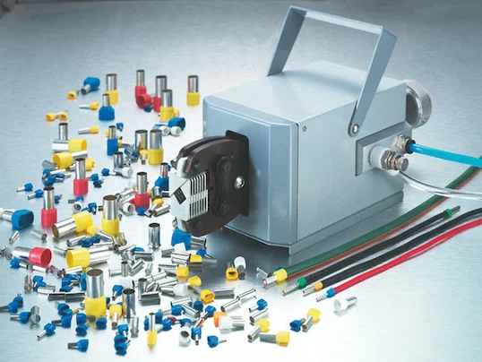 Πνευματικό Πτύχωσης ακροδεκτών Μηχανή 6-4